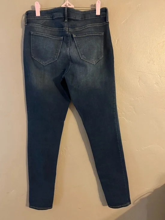 Stack of Old Navy Skinny Jeans - Assorted Blue and Gray Tones 10 LONG - Picture 10 of 15